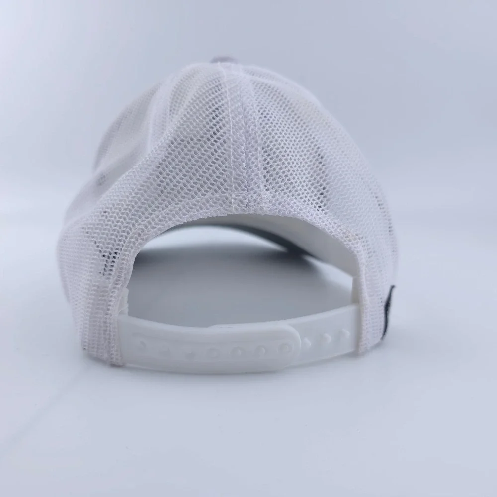 Huk Trucker Hat Mens OSFA Purple White Fracture Camo‎ Mesh Snapback Fishing Cap